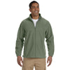 Harriton Men's Dill 8 oz. Full-Zip Fleece