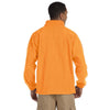 Harriton Men's Safety Orange 8 oz. Full-Zip Fleece