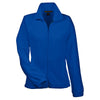 Harriton Women's True Royal 8 oz. Full-Zip Fleece