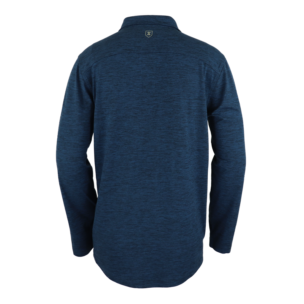 Zusa 3 Day Men's Navy Heather Brisk Quarter Zip