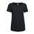 Expert Women's Black American MoCA Bay Short Sleeve Crew