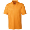 Cutter & Buck Men's Orange Burst Heather Cascade Melange Stripe Polo