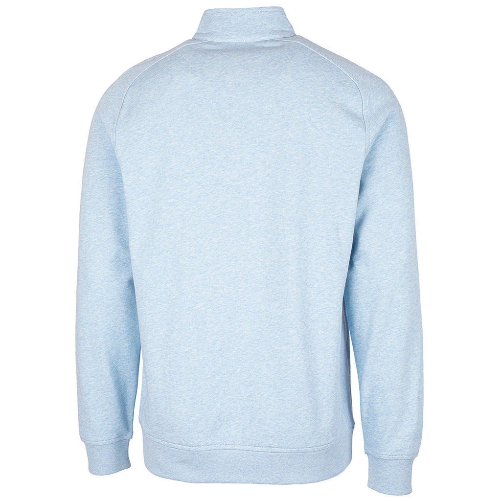 Cutter & Buck Men's Atlas Heather Saturday Mock Sweatshirt