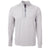 Cutter & Buck Men's Polished Heather Adapt Eco Knit Heather Quarter Zip