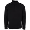 Cutter & Buck Men's Black Coastal Half Zip