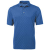 Cutter & Buck Men's Chelan Exp Pique Tile Print Recycled Polo