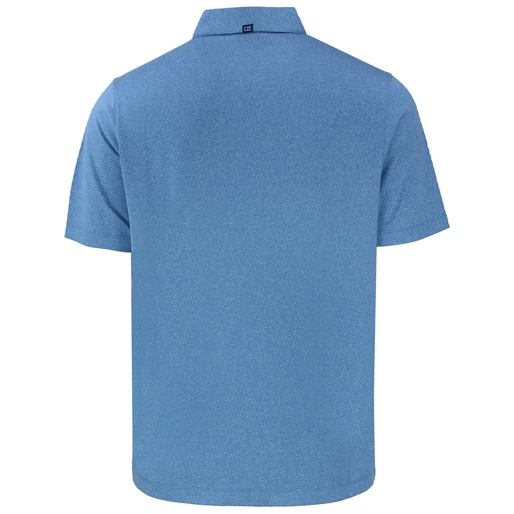 Cutter & Buck Men's Dark Atlas Heather Forge Eco Stretch Recycled Polo