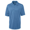 Cutter & Buck Men's Sea Blue DryTec Short Sleeve Championship Polo