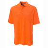 Cutter & Buck Men's Atomic Orange DryTec S/S Championship Polo