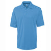 Cutter & Buck Men's Light Blue DryTec S/S Championship Polo