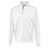 Cutter & Buck Men's White DryTec Edge Quarter Zip