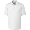 Cutter & Buck Men's White Advantage Polo