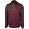 Cutter & Buck Men's Bordeaux Stealth Half Zip