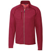 Cutter & Buck Men's Cardinal Red Heather Mainsail Jacket