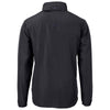 Cutter & Buck Men's Black Charter Eco Recycled Full Zip Jacket