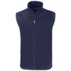 Cutter & Buck Men's Navy Blue Charter Eco Recycled Full-Zip Vest