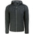 Cutter & Buck Men's Charcoal Heather Mainsail Full Zip Hooded Jacket