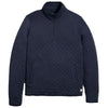 Marine Layer Men's Navy Heather Corbet Quilted Pullover