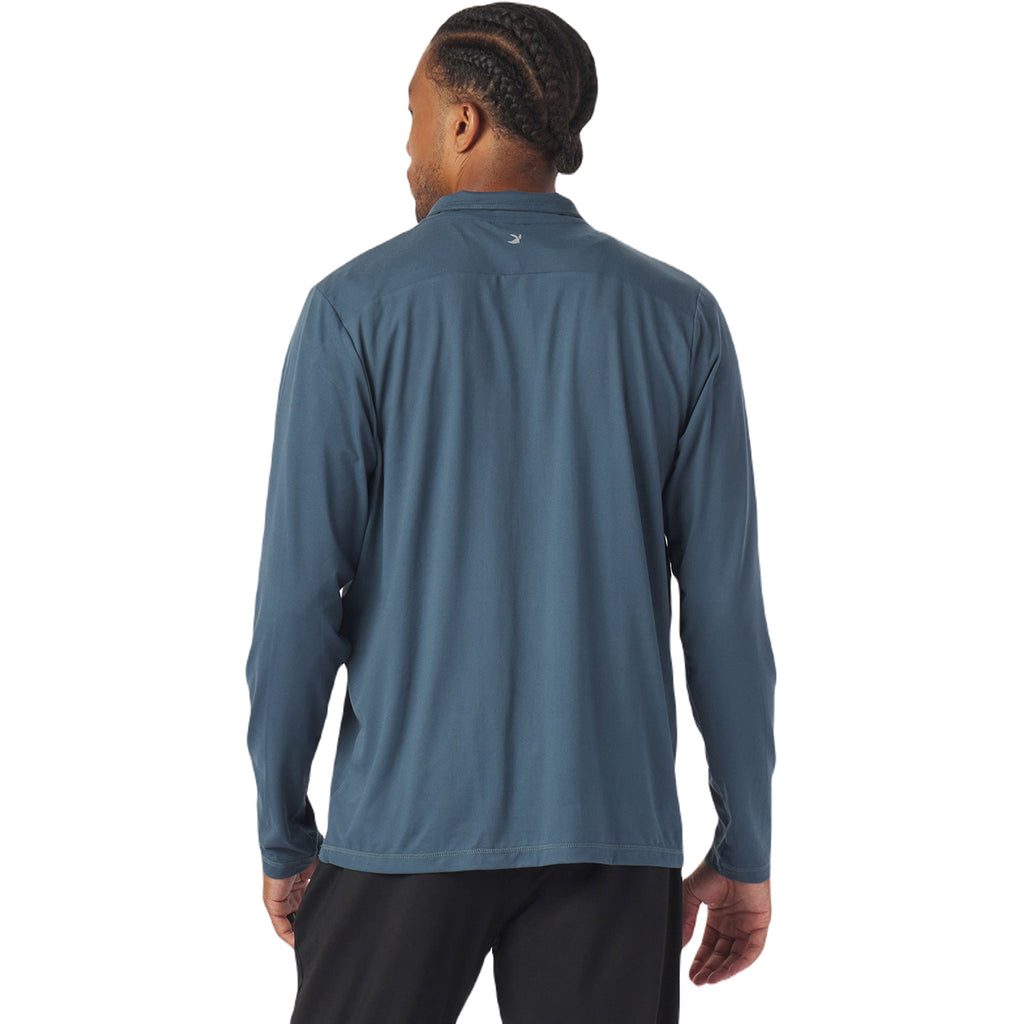 Glyder Men's Steel Blue Tahoe 1/4 Zip