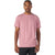 Glyder Men's Cardinal/Oatmilk Stripe Salton Short Sleeve