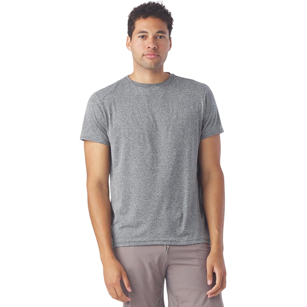 Glyder Men's Charcoal Heather Salton Short Sleeve