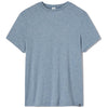 Glyder Men's Denim Blue Heather Salton Short Sleeve