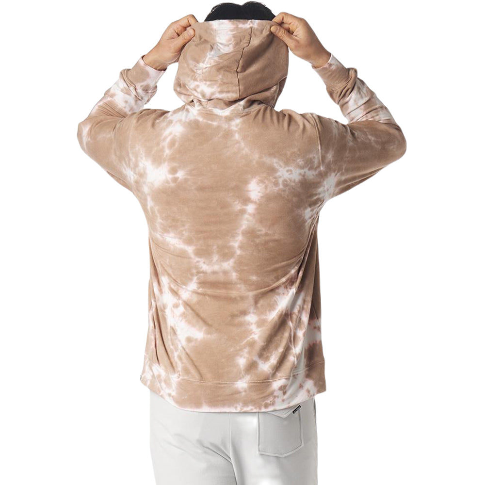 Glyder Men's Sand Stone Blur Dye Atlas Hoodie