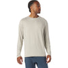 Glyder Men's Linen/Oatmilk Stripe Salton Long Sleeve