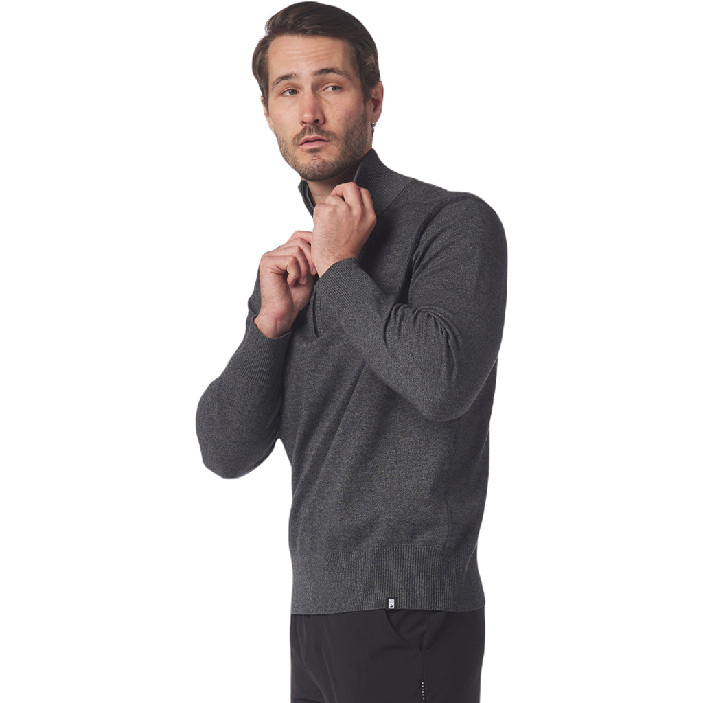 Glyder Men's Black Heather Ace 1/4 Zip