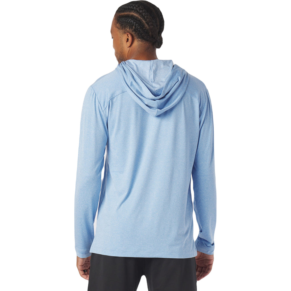 Glyder Men's Ice Blue Heather Taclite Hoodie