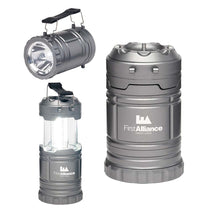 Innovations Gun Metal Retractable Flashlight and Lantern