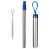 Primeline Blue Festival Telescropic Drinking Straw Kit