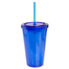 Jetline Translucent Blue 16 oz Double Wall Cool Acrylic Tumbler