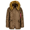 Alpha Industries Men's Coyote Brown N-3B Parka