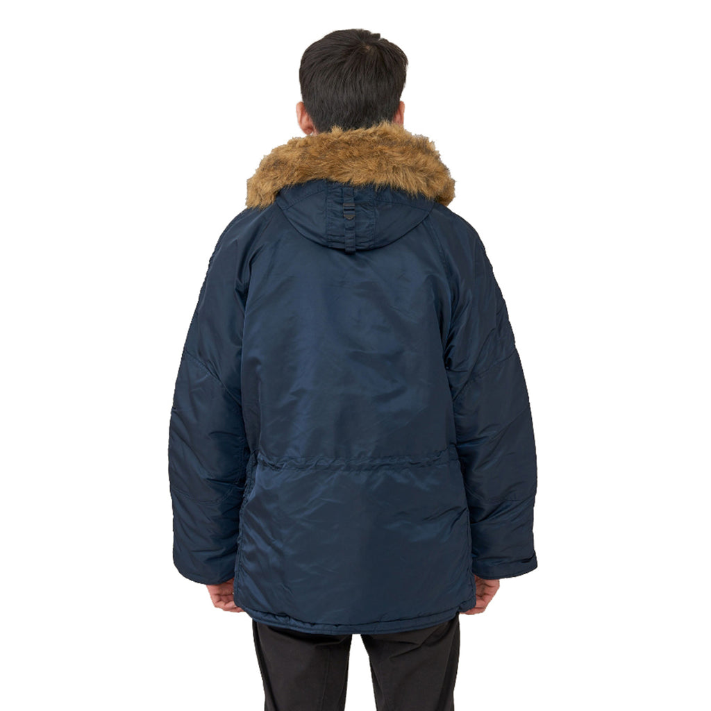 Alpha Industries Men's Replica Blue N-3B Parka