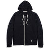 Marine Layer Men's Black/Black Signature Lined Zip Hoodie