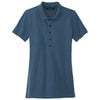 Mercer+Mettle Women's Insignia Blue Stretch Heavyweight Pique Polo