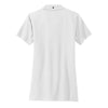 Mercer+Mettle Women's White Stretch Heavyweight Pique Polo