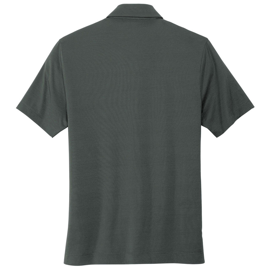 Mercer+Mettle Men's Anchor Grey Stretch Jersey Polo