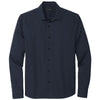 Mercer+Mettle Men's Night Navy Long Sleeve Stretch Woven Shirt