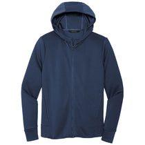 Mercer+Mettle Men's Insignia Blue Double-Knit Full Zip Hoodie