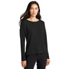 Mercer+Mettle Women's Deep Black Stretch Drop Shoulder Pullover