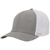 UNRL Grey/White Mid-Pro Trucker Cap