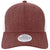 Legacy Melange Burgundy/White Mid-Pro Snapback Trucker Cap