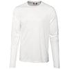 Clique Men's White Long Sleeve Ice Tee