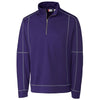 Clique Men's College Purple Helsa Half Zip