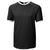 Clique Men's Black Playlist Ringer Tee