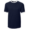 Clique Men's Navy Playlist Ringer Tee