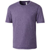 Clique Men's College Purple Heather Charge Active Tee