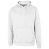 Clique Men's White Lift Performance Hoodie Sweatshirt